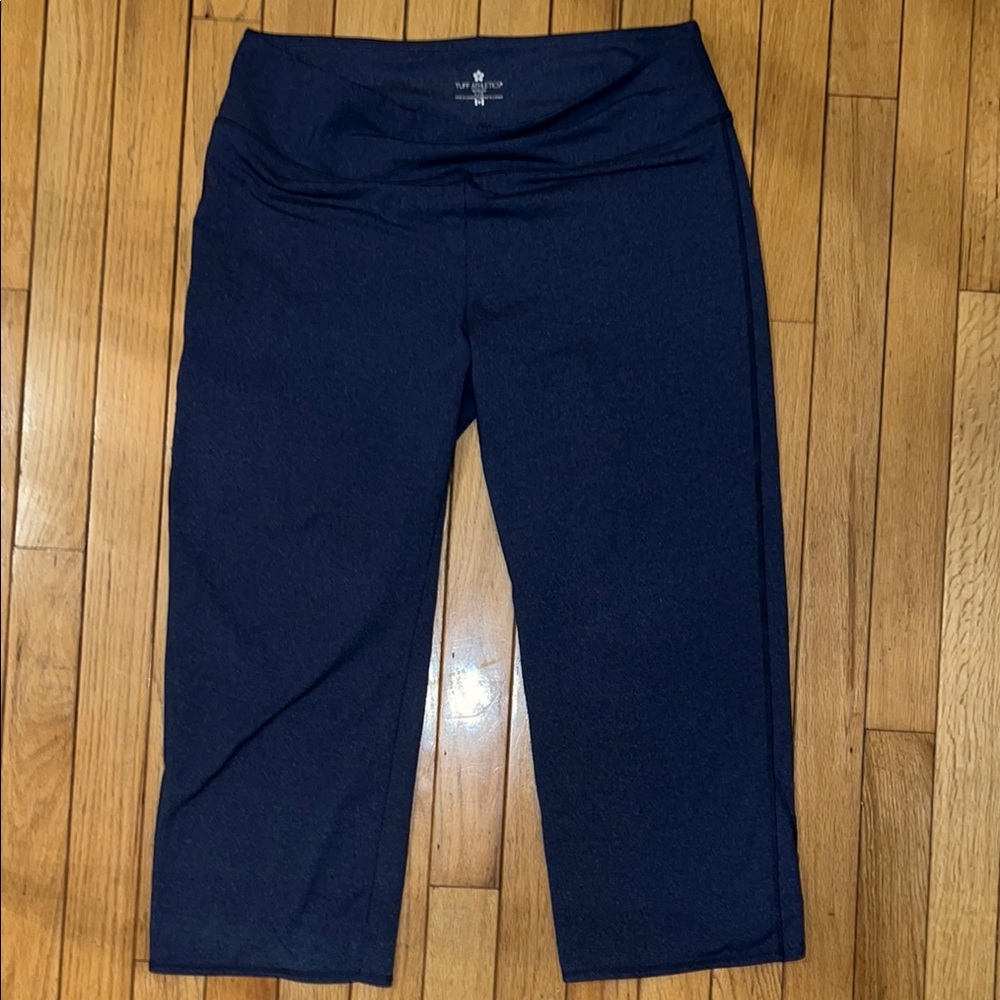 Tuff Atheltics navy blue active-wear leggings